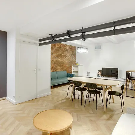 Lägenhet Cocon Design 1br - Proche Montmatre