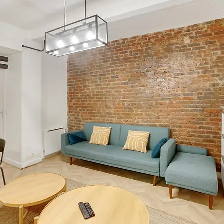 Cocon Design 1br - Proche Montmatre Lägenhet *